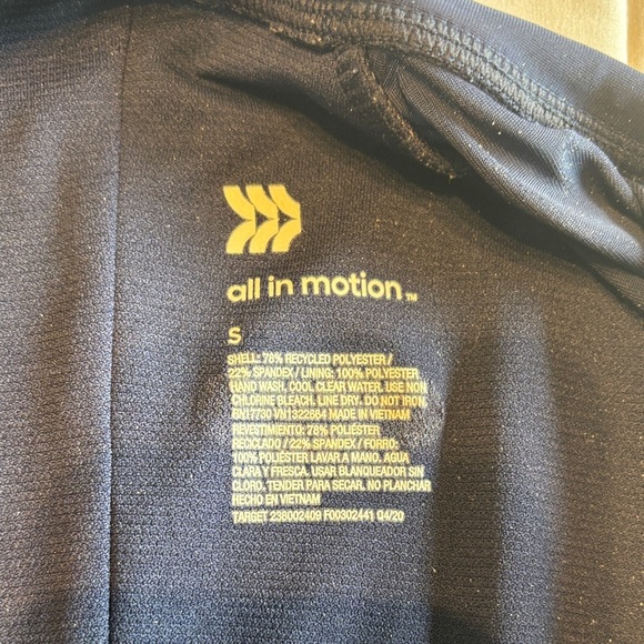 All in motion Blue and Black Long Sleeve Swimsuit - Picture 3 of 11